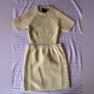 💛IVY PARK x Adidas Yellow Knit Set – Rare and sold out💛
